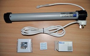 Electric motor with controller